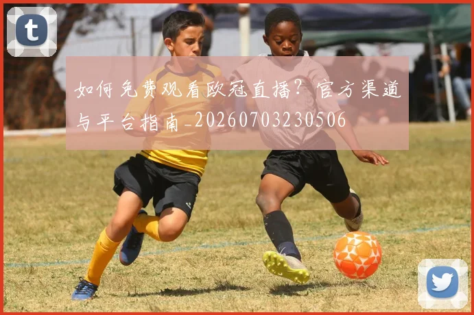 如何免费观看欧冠直播？官方渠道与平台指南_20260703230506